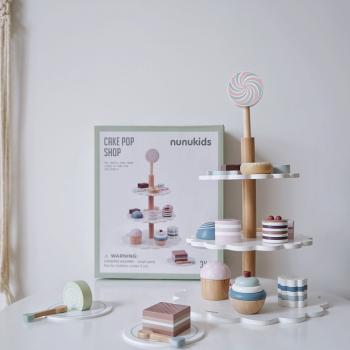 Großhandel B2B Kinderspielzeug Holzsimulationstorte Desserts Set